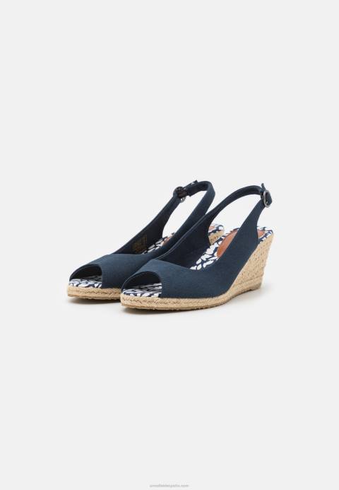 mujer sandalias cuña azul oscuro Anna Field 84Z81473