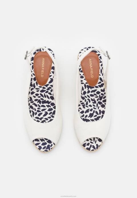 mujer sandalias de cuña blanco Anna Field 84Z81492