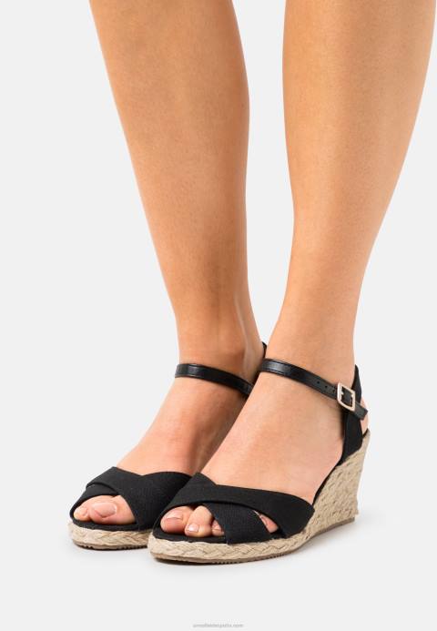 mujer sandalias de cuña negro Anna Field 84Z81461