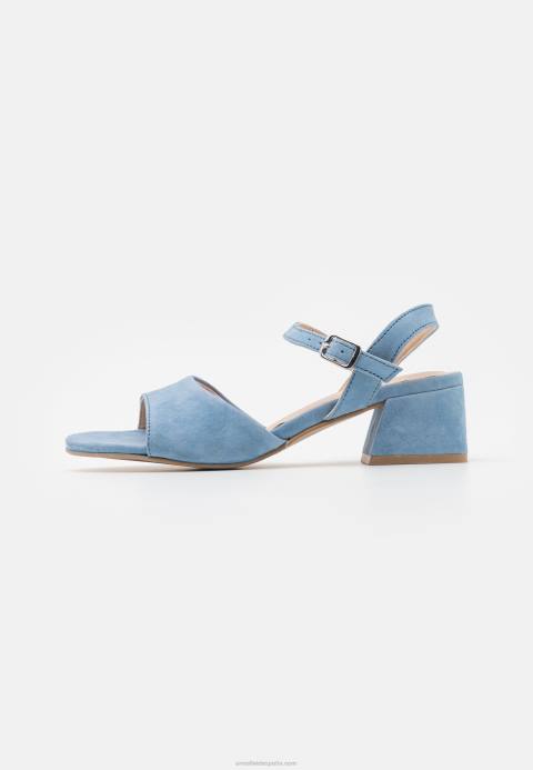mujer sandalias de cuero azul claro Anna Field 84Z81382