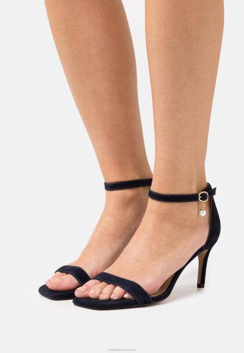 mujer sandalias de cuero azul oscuro Anna Field 84Z81395