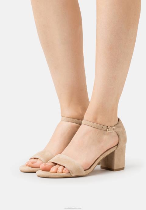 mujer sandalias de cuero beige Anna Field 84Z81355