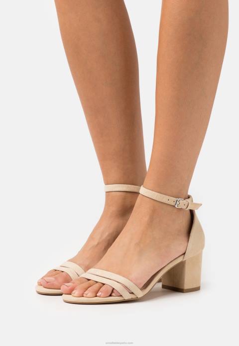 mujer sandalias de cuero beige Anna Field 84Z81366