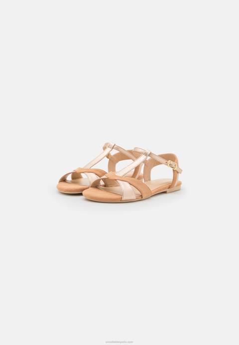 mujer sandalias de cuero beige Anna Field 84Z81385