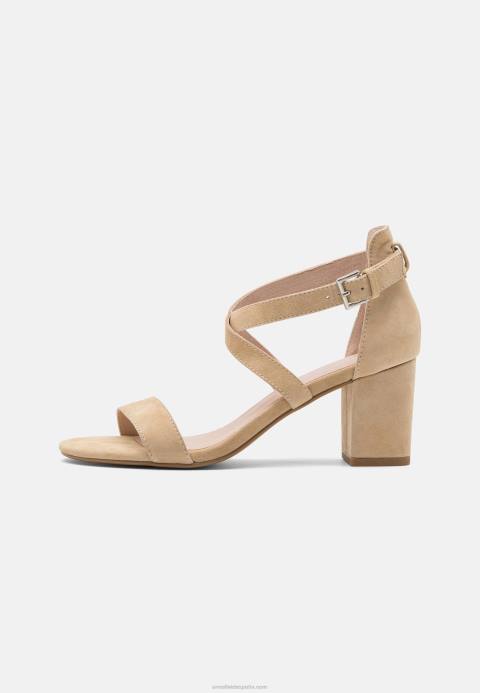 mujer sandalias de cuero beige Anna Field 84Z81433