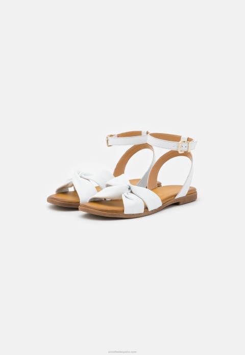 mujer sandalias de cuero blanco Anna Field 84Z81293