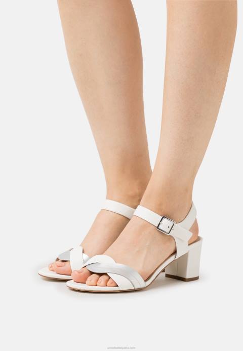 mujer sandalias de cuero blanco Anna Field 84Z81367