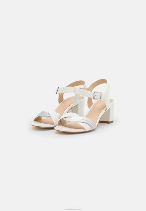 mujer sandalias de cuero blanco Anna Field 84Z81367