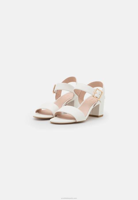 mujer sandalias de cuero blanco Anna Field 84Z81383