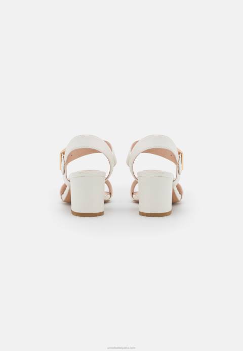 mujer sandalias de cuero blanco Anna Field 84Z81383