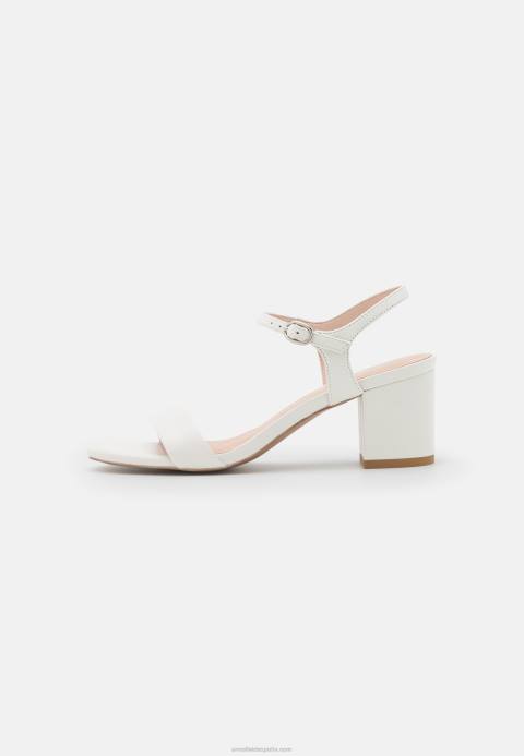 mujer sandalias de cuero blanco Anna Field 84Z81413