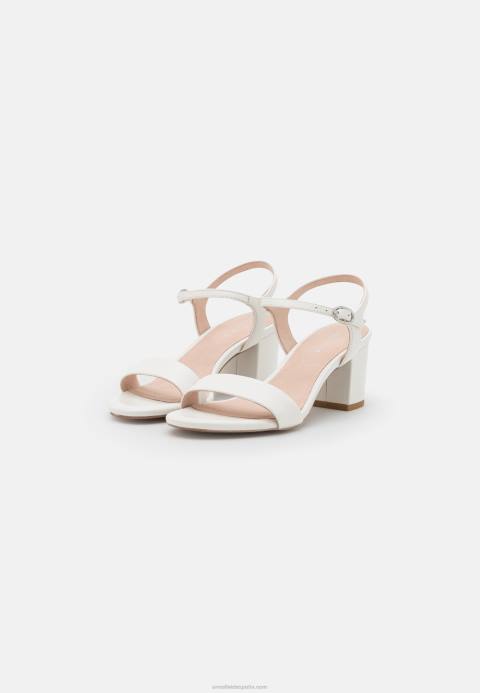 mujer sandalias de cuero blanco Anna Field 84Z81413
