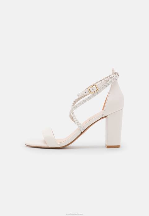 mujer sandalias de cuero blanco Anna Field 84Z81428