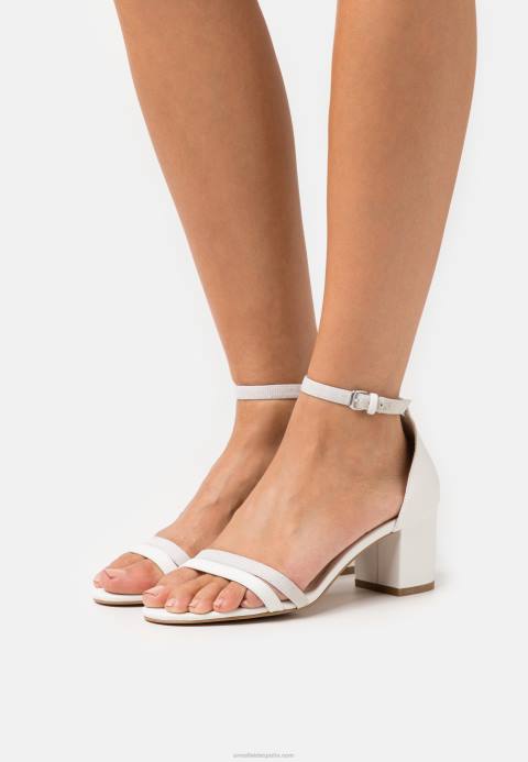 mujer sandalias de cuero blanco Anna Field 84Z81431