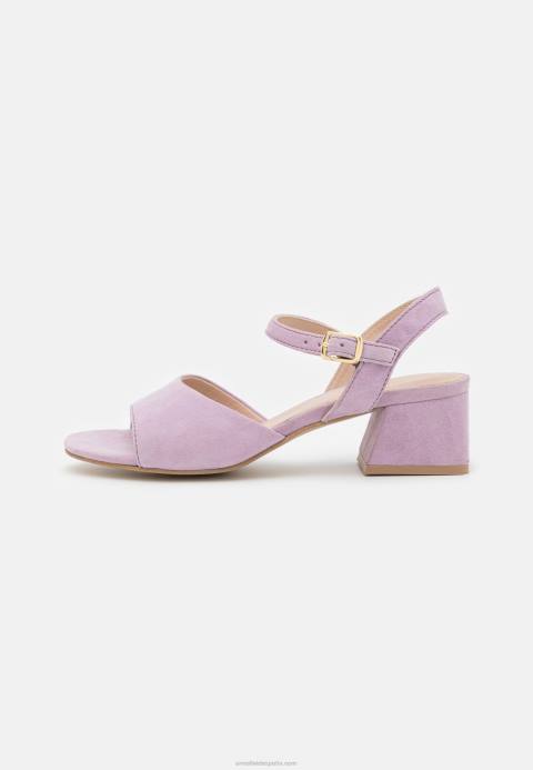 mujer sandalias de cuero lila Anna Field 84Z81329