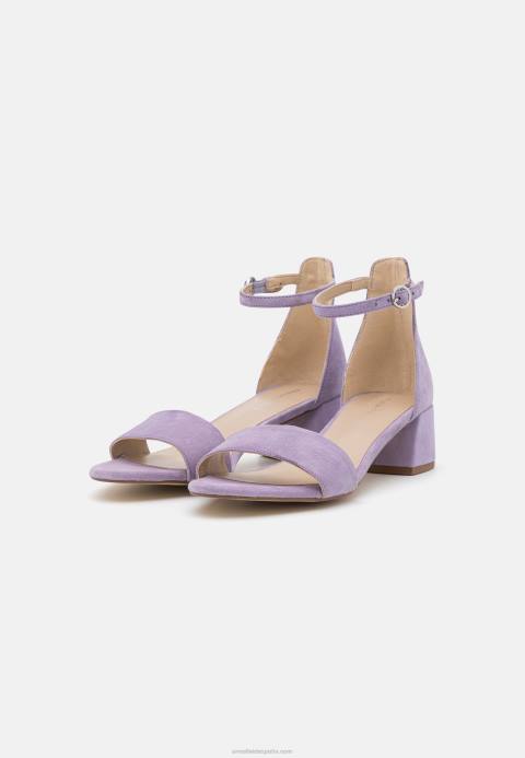 mujer sandalias de cuero lila Anna Field 84Z81421