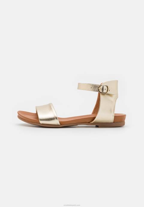 mujer sandalias de cuero oro Anna Field 84Z81244