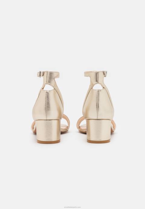 mujer sandalias de cuero oro Anna Field 84Z81318