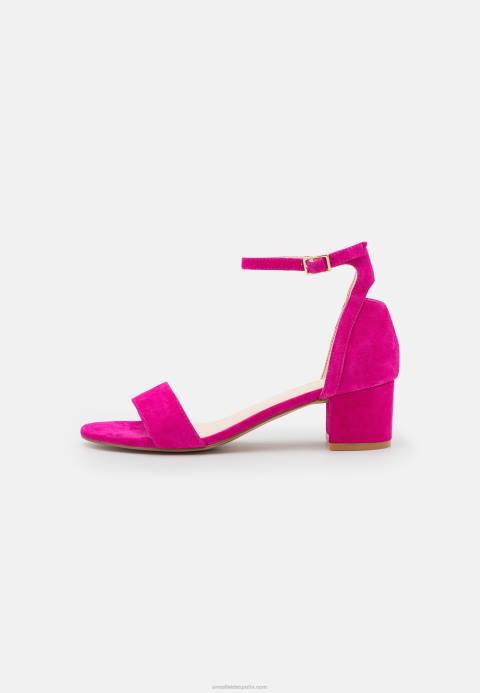 mujer sandalias de cuero rosa Anna Field 84Z81283