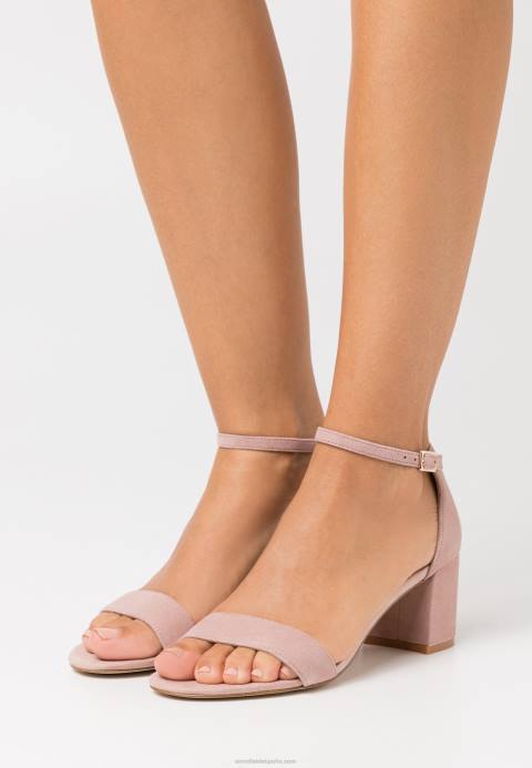 mujer sandalias de cuero rosa Anna Field 84Z81326