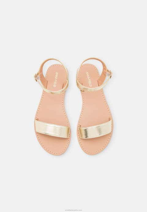 mujer sandalias de oro Anna Field 84Z81281
