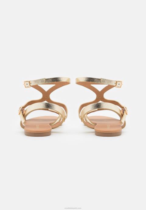 mujer sandalias de oro Anna Field 84Z81373