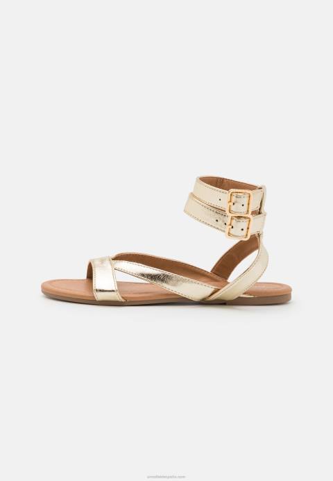 mujer sandalias de oro Anna Field 84Z81424