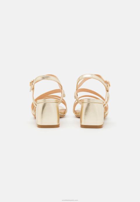 mujer sandalias de oro Anna Field 84Z81435