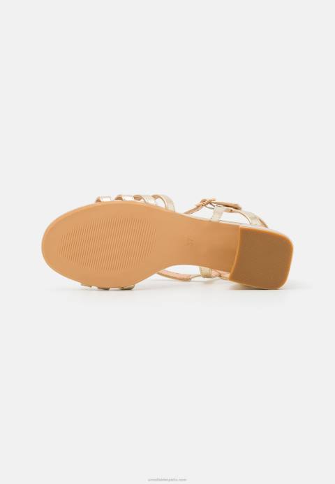 mujer sandalias de oro Anna Field 84Z81435
