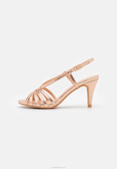 mujer sandalias de oro rosa Anna Field 84Z81312