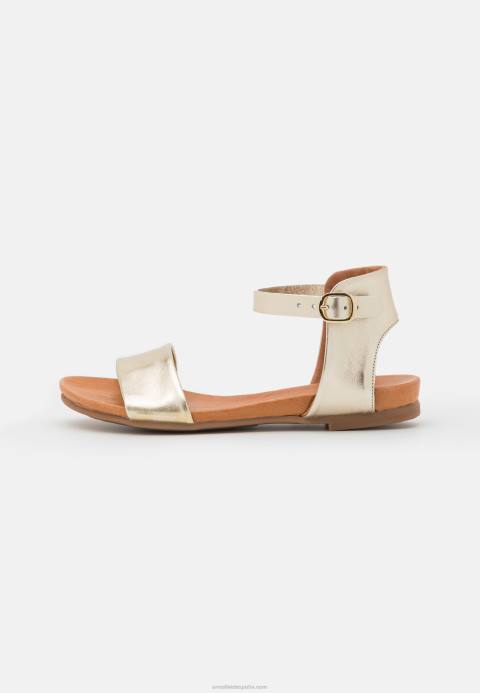 mujer sandalias de piel color dorado Anna Field 84Z81371