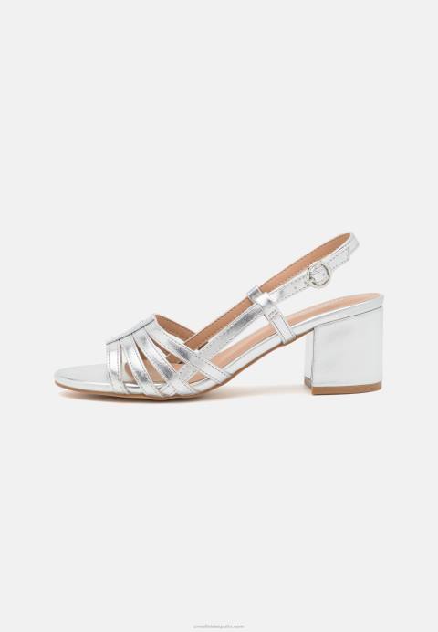 mujer sandalias de plata Anna Field 84Z81304