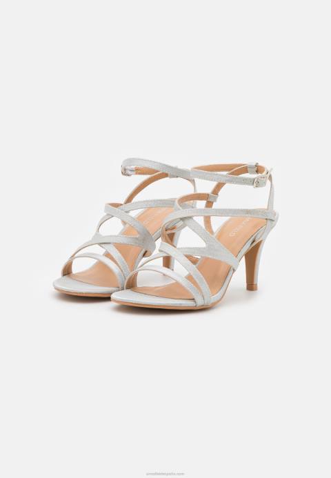 mujer sandalias de plata Anna Field 84Z81343