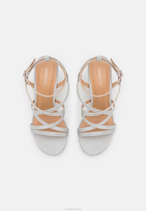 mujer sandalias de plata Anna Field 84Z81343