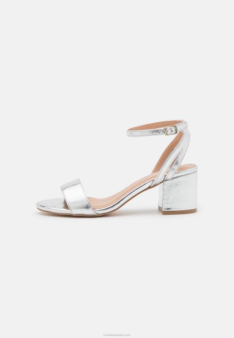 mujer sandalias de plata Anna Field 84Z81364