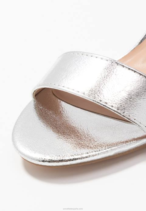mujer sandalias de plata Anna Field 84Z81448
