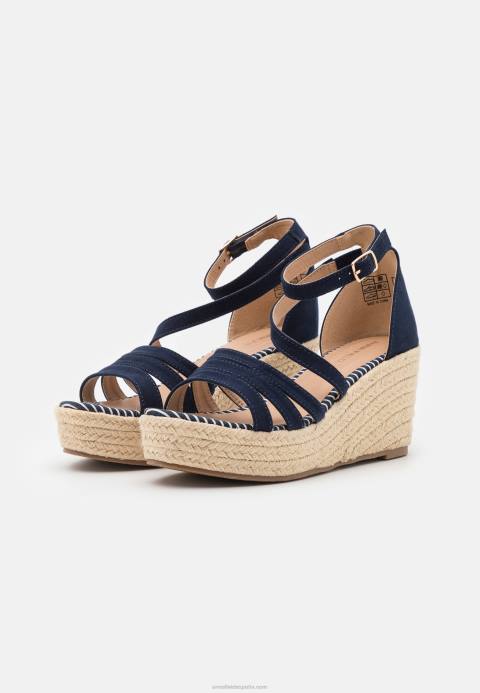 mujer sandalias de plataforma azul Anna Field 84Z81453