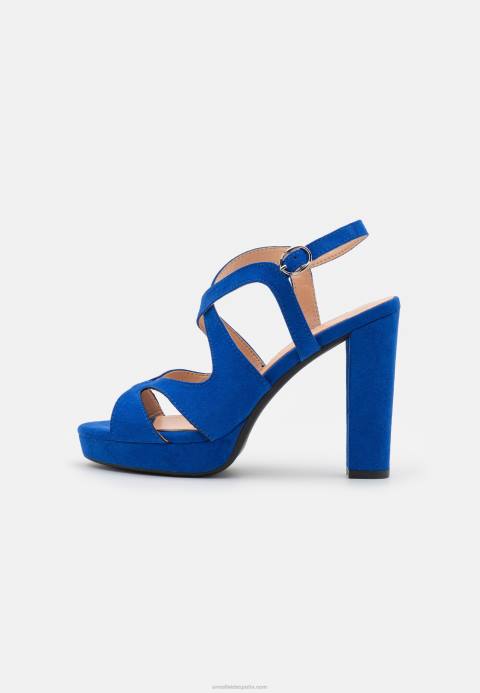 mujer sandalias de plataforma azul Anna Field 84Z81552