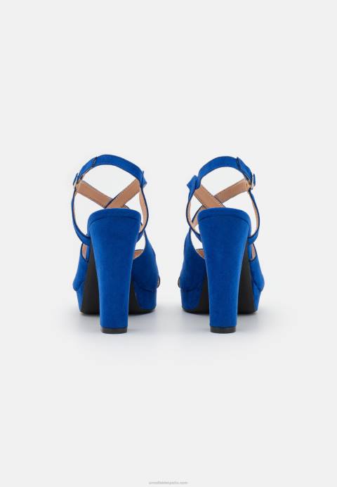 mujer sandalias de plataforma azul Anna Field 84Z81552