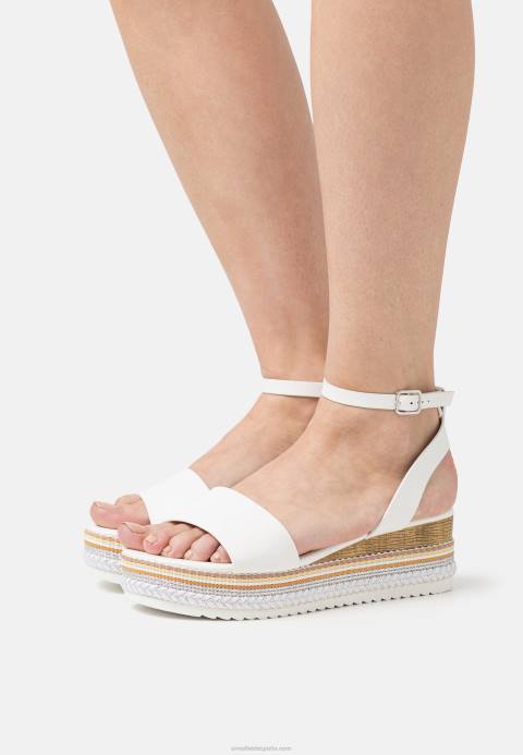 mujer sandalias de plataforma blanco Anna Field 84Z81489