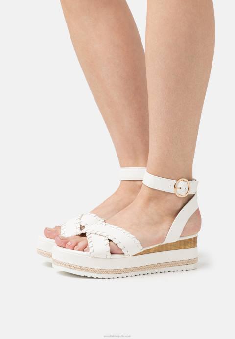 mujer sandalias de plataforma blanco Anna Field 84Z81493