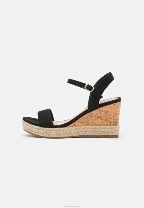 mujer sandalias de plataforma negro Anna Field 84Z81455