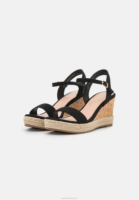 mujer sandalias de plataforma negro Anna Field 84Z81455