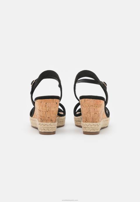 mujer sandalias de plataforma negro Anna Field 84Z81455