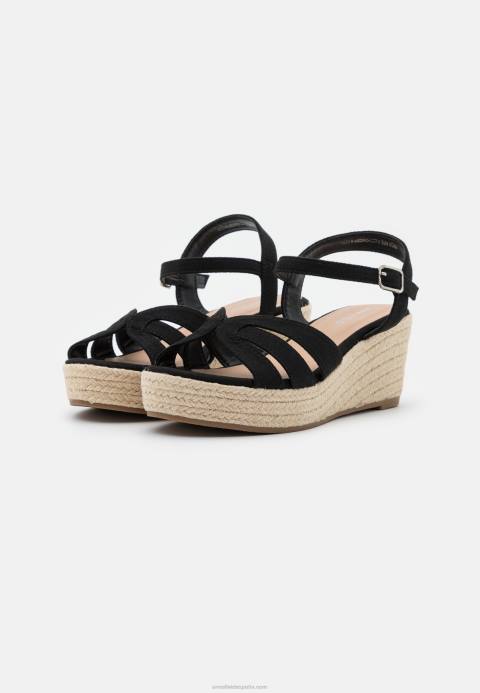 mujer sandalias de plataforma negro Anna Field 84Z81460