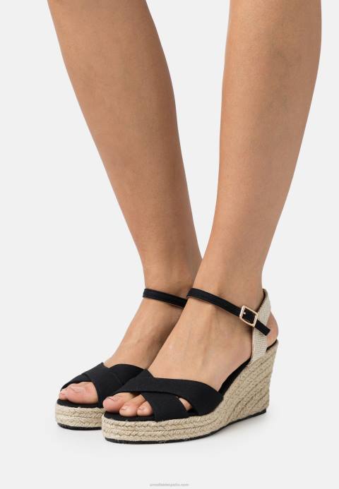 mujer sandalias de plataforma negro Anna Field 84Z81467