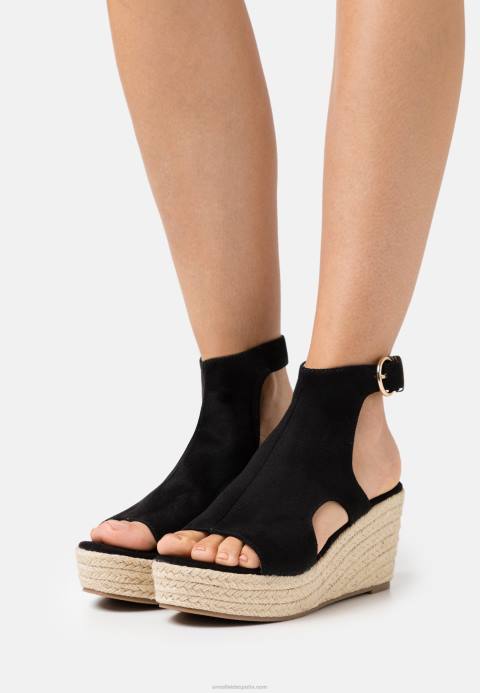 mujer sandalias de plataforma negro Anna Field 84Z81469