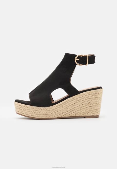 mujer sandalias de plataforma negro Anna Field 84Z81469