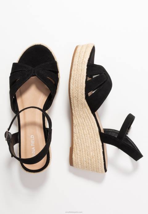 mujer sandalias de plataforma negro Anna Field 84Z81480