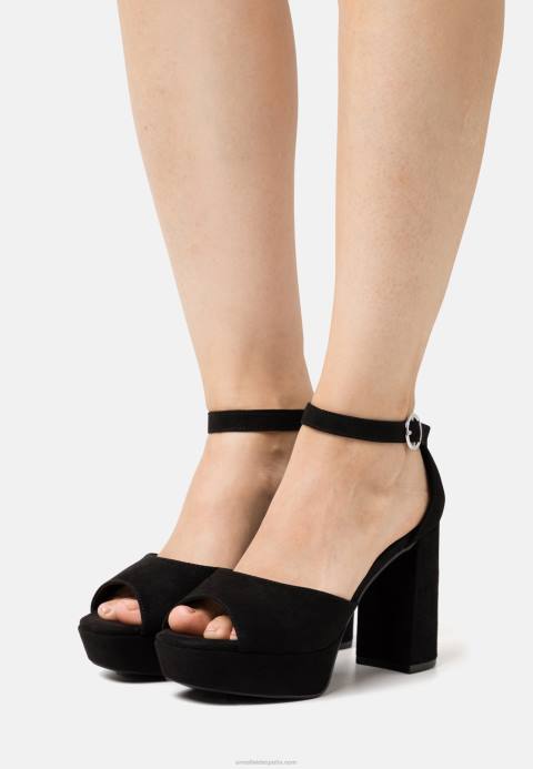 mujer sandalias de plataforma negro Anna Field 84Z81562